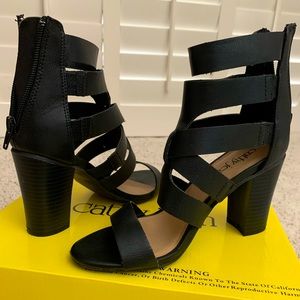 3 inch heel cage shoes